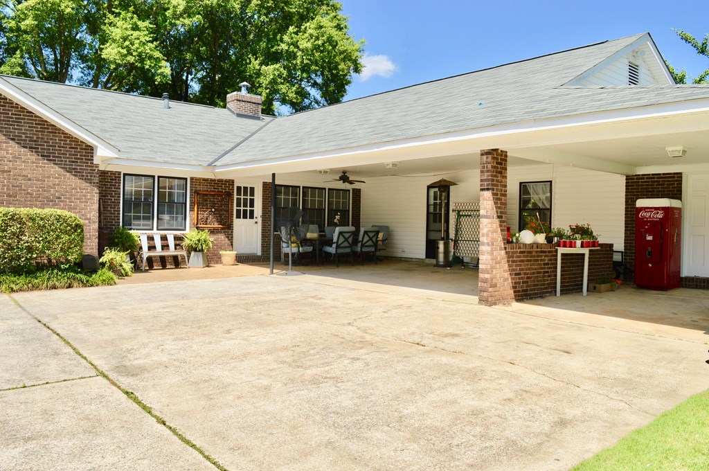 3950 Sears Road Columbus, GA 31907 - Photo 51 of 58 Back of Home 3 car carport