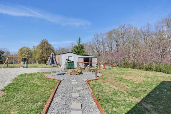 a house with a outdoor space