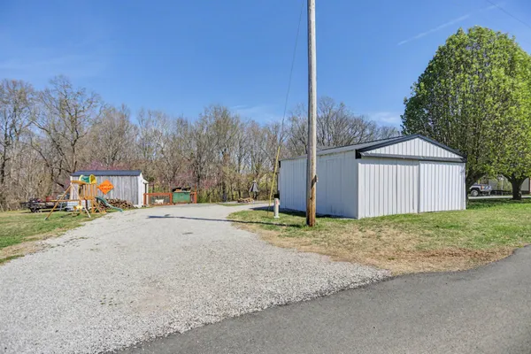 a house view with yard