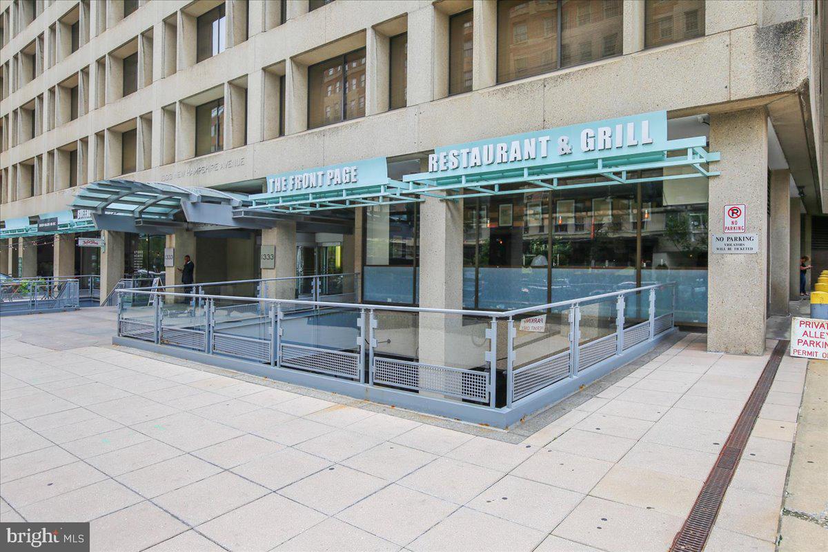 1260 21st Street Northwest, Unit 111 Washington, DC 20036 - Photo 31 of 33 Charming eatery with inviting patio.