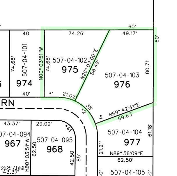 17200 West Bell Road, Unit 975 Surprise, AZ 85374 - Photo 33 of 46 Parcel Map 976 and 975