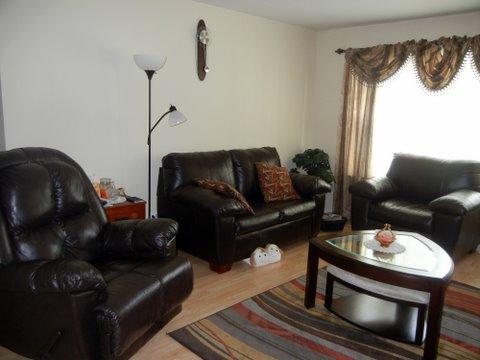1020 Chaucer Court, Unit A Elgin, IL 60120 - Photo 3 of 10 a living room with furniture and a wooden floor