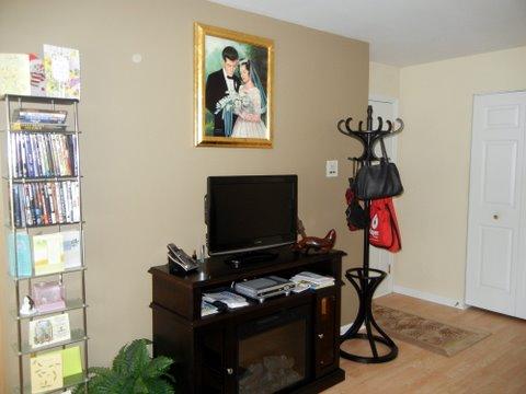 1020 Chaucer Court, Unit A Elgin, IL 60120 - Photo 9 of 10 a living room with furniture and a flat screen tv