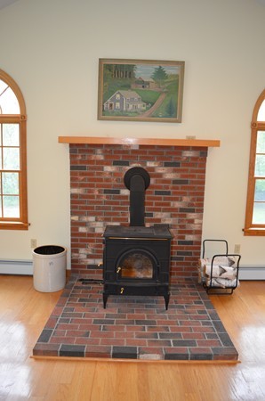 59 Shea Road West Brookfield, MA 01585 - Photo 5 of 21 a living room with fireplace