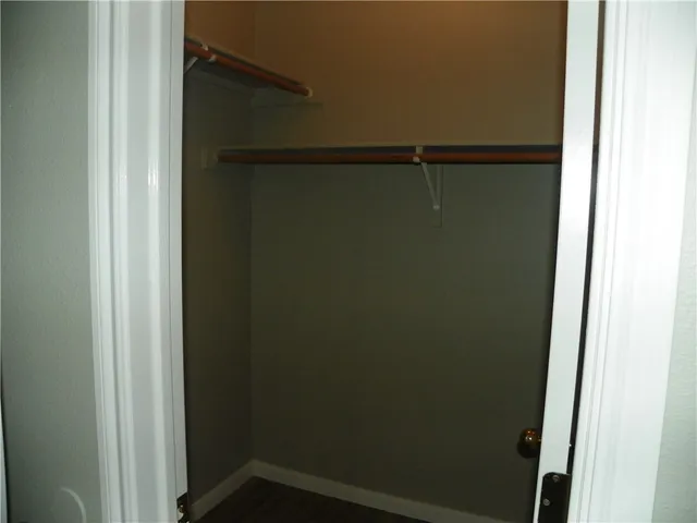 a close up view of a small space