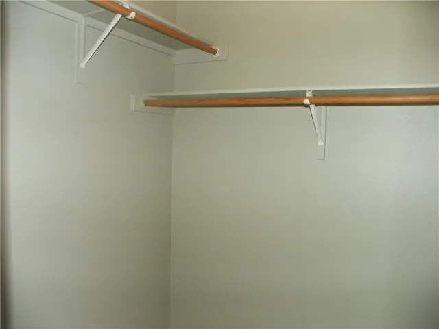 a view of a rack on the wall