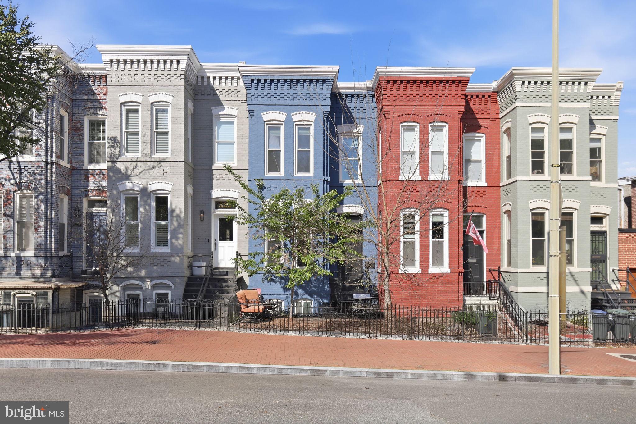 a front view of a multi story residential apartment building