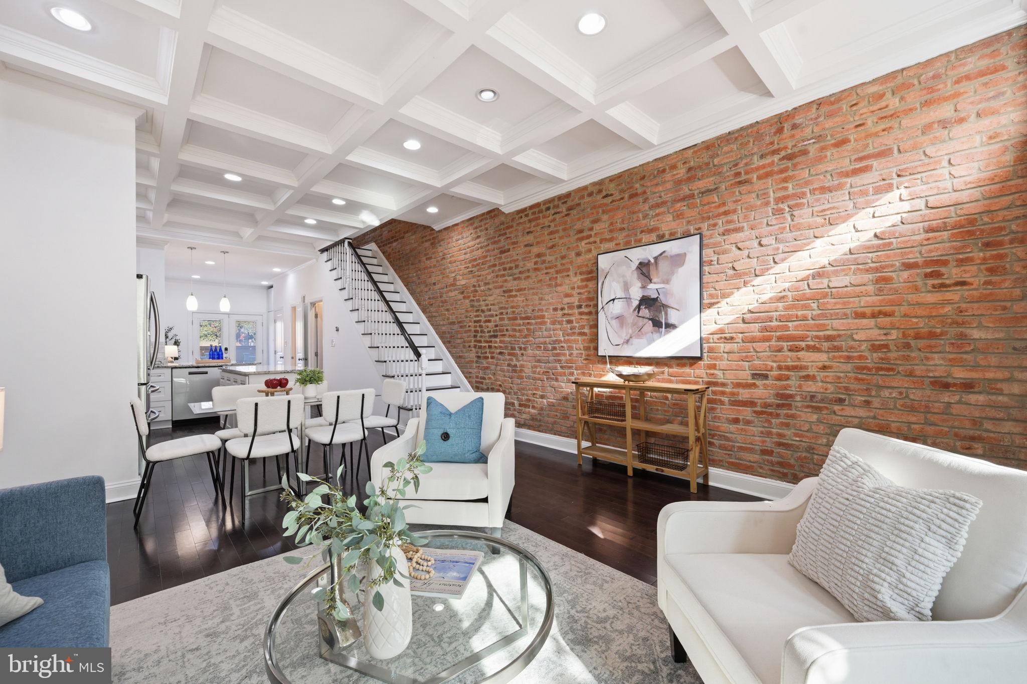 524 7th Street Northeast Washington, DC 20002 - Photo 2 of 25 a living room with furniture and wooden floor