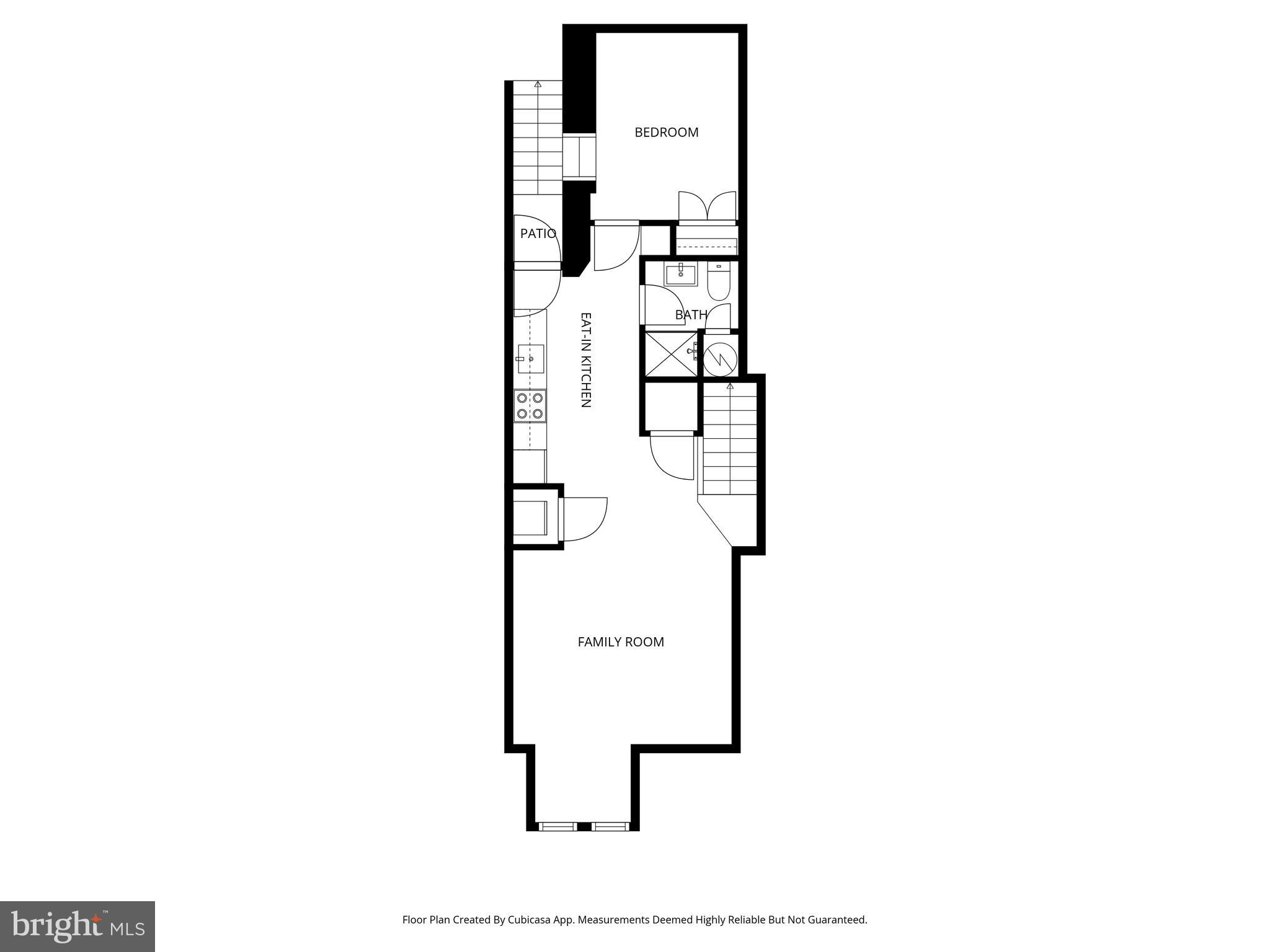 524 7th Street Northeast Washington, DC 20002 - Photo 25 of 25 a picture of a floor plan