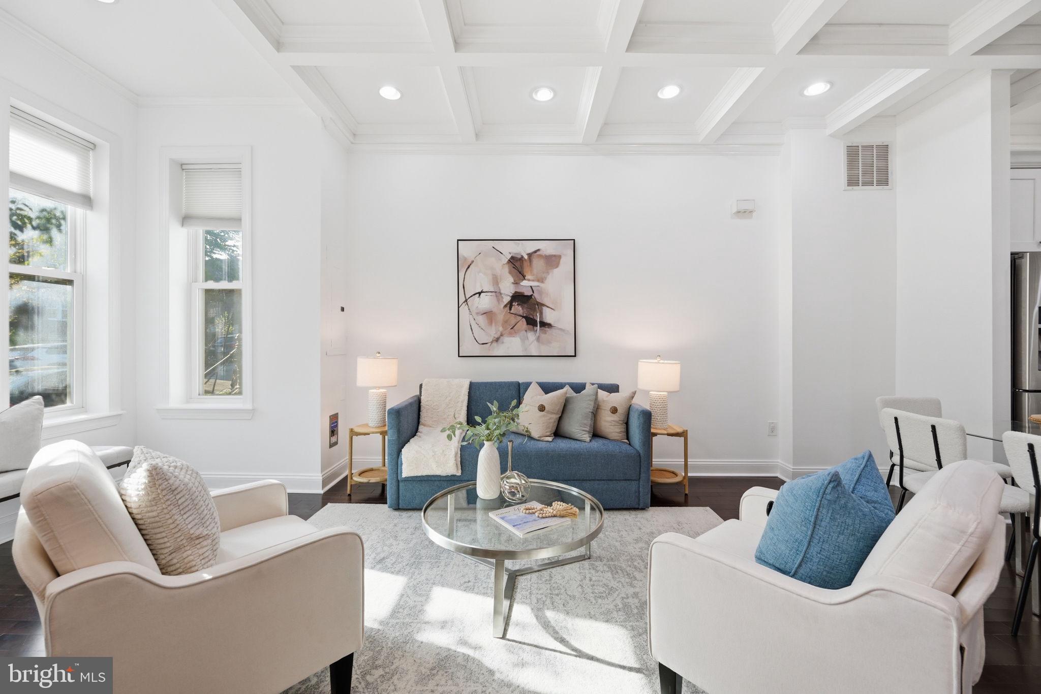 524 7th Street Northeast Washington, DC 20002 - Photo 4 of 25 a living room with furniture and a large window