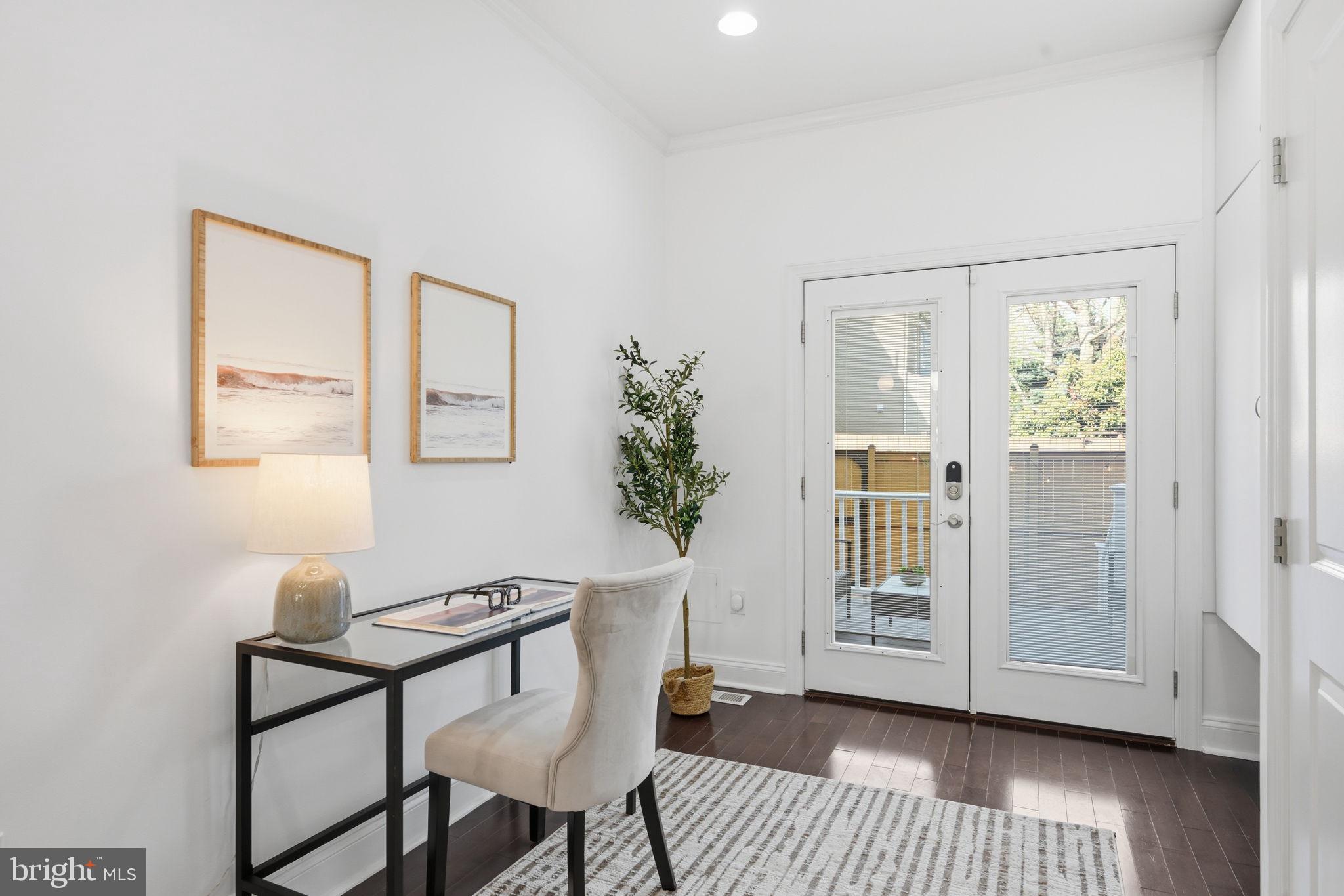 524 7th Street Northeast Washington, DC 20002 - Photo 8 of 25 a view of a livingroom with furniture and wooden floor
