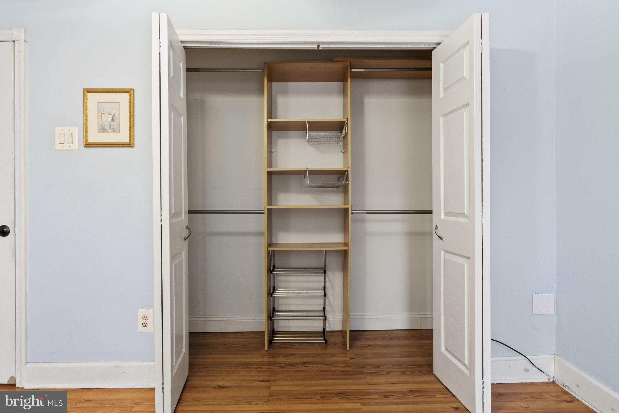 4349 Terrace Street Philadelphia, PA 19128 - Photo 21 of 25 a view of walk in closet with empty racks