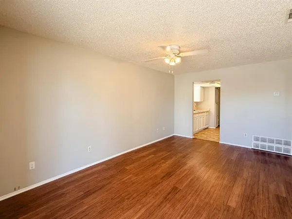 wooden floor in an empty room