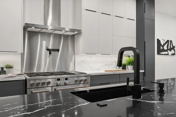 a close view of stove top oven