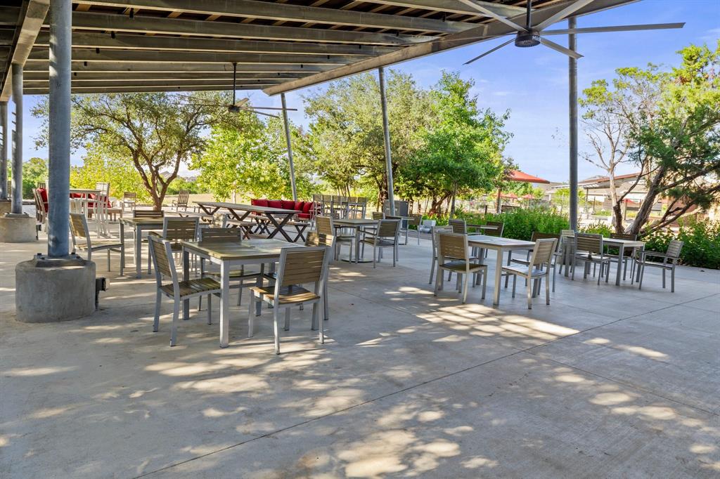 1008 Willie Rnch Way Leander, TX 78641 - Photo 34 of 40 View of patio featuring outdoor dining space and ceiling fan