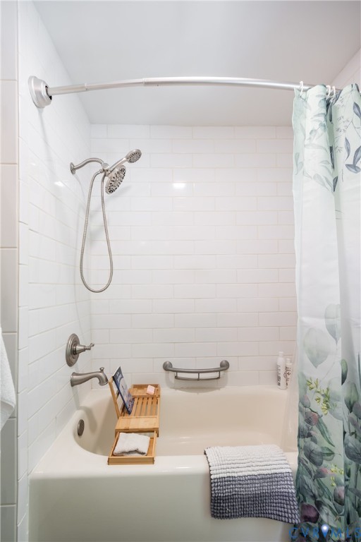11766 Five Forks Road Farmville, VA 23901 - Photo 25 of 50 a bathroom with a tub and shower