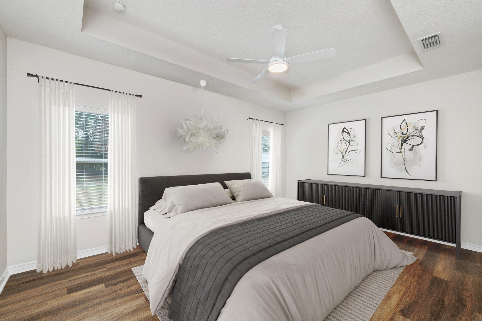 3156 Forrest Avenue Crestview, FL 32539 - Photo 20 of 44 a bedroom with a bed and a window