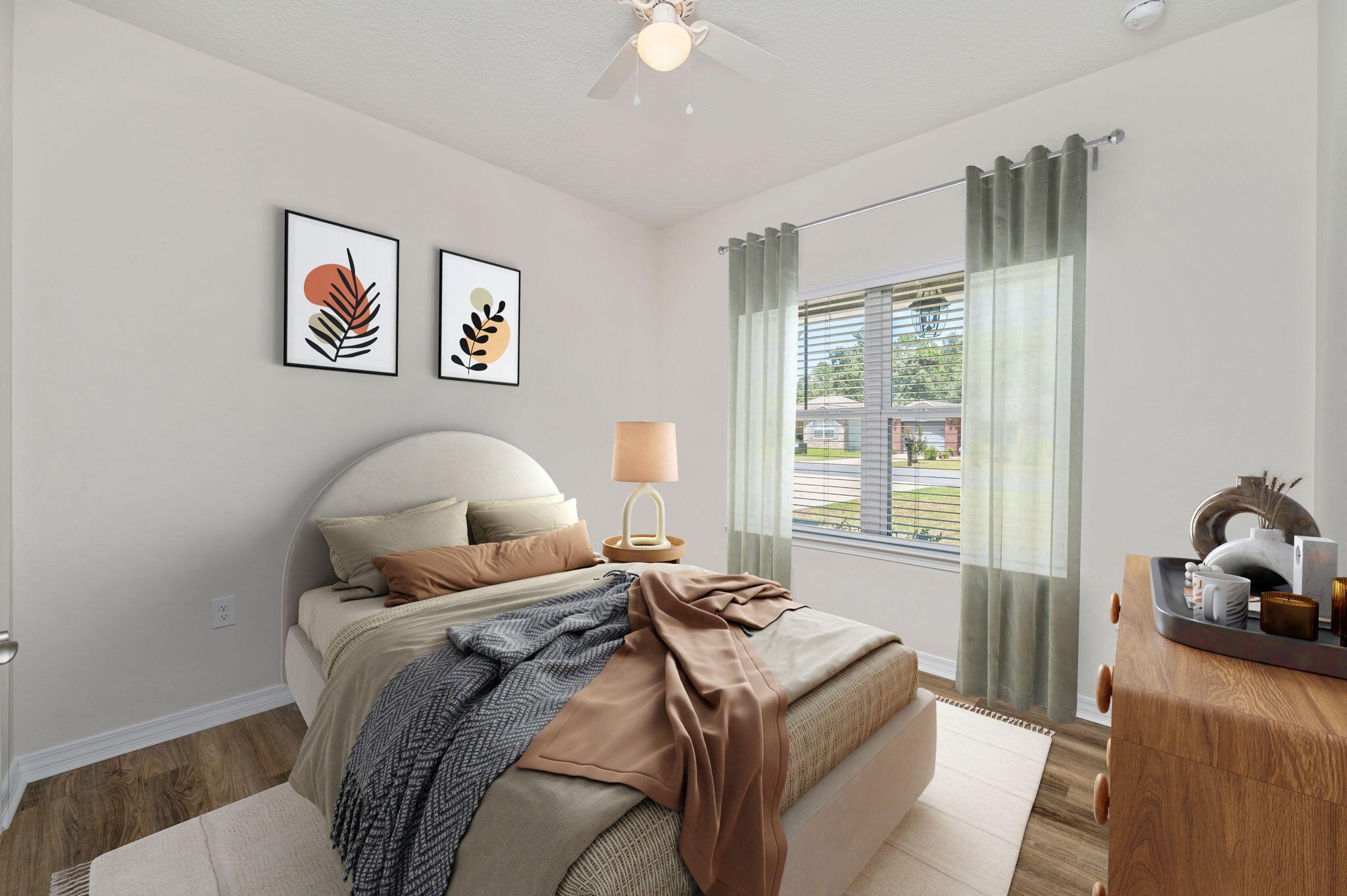 3156 Forrest Avenue Crestview, FL 32539 - Photo 29 of 44 a bedroom with a bed and a window