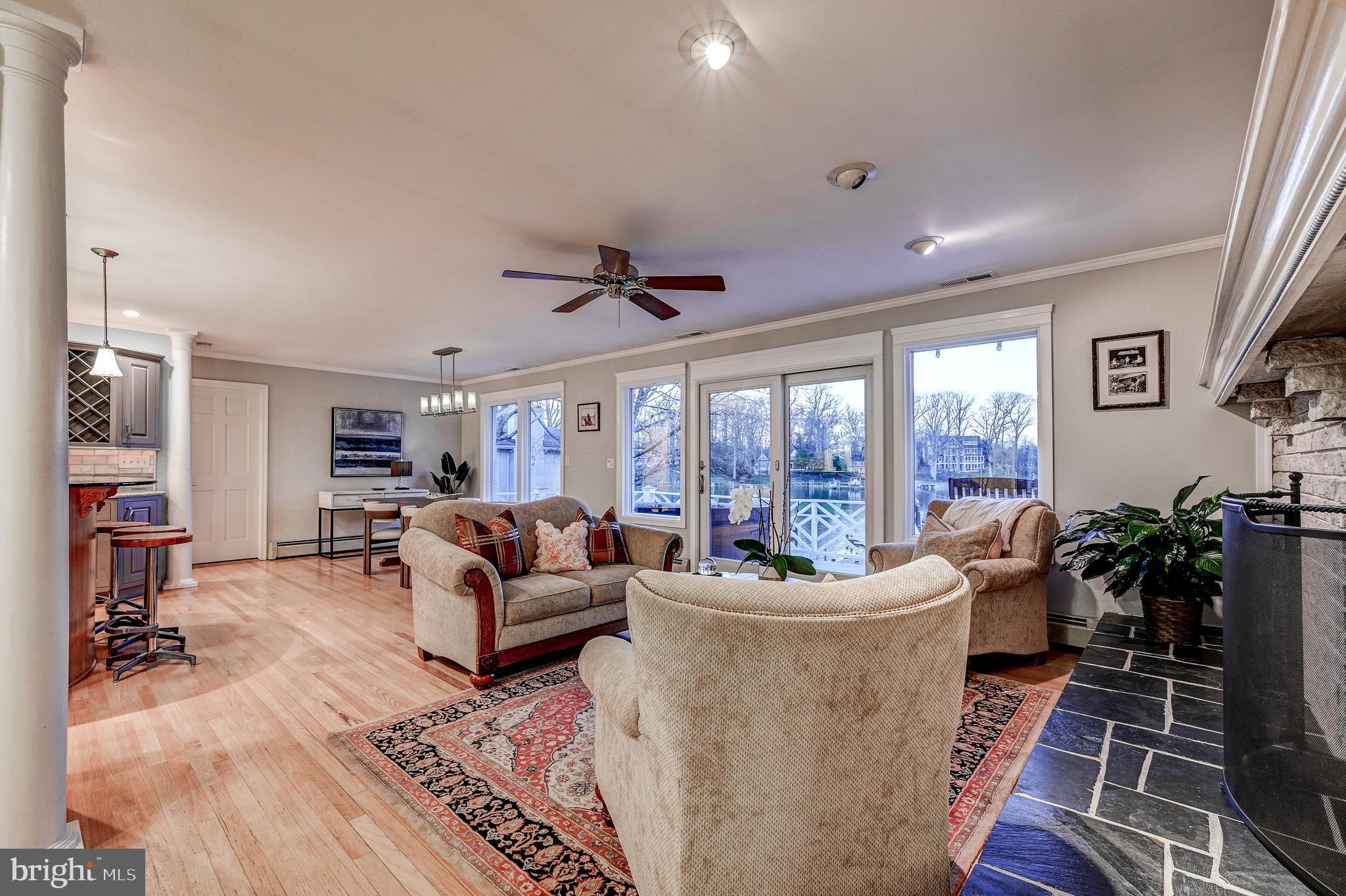 1874 Burley Road Annapolis, MD 21409 - Photo 81 of 85 Open floor plan with family room and dining room.