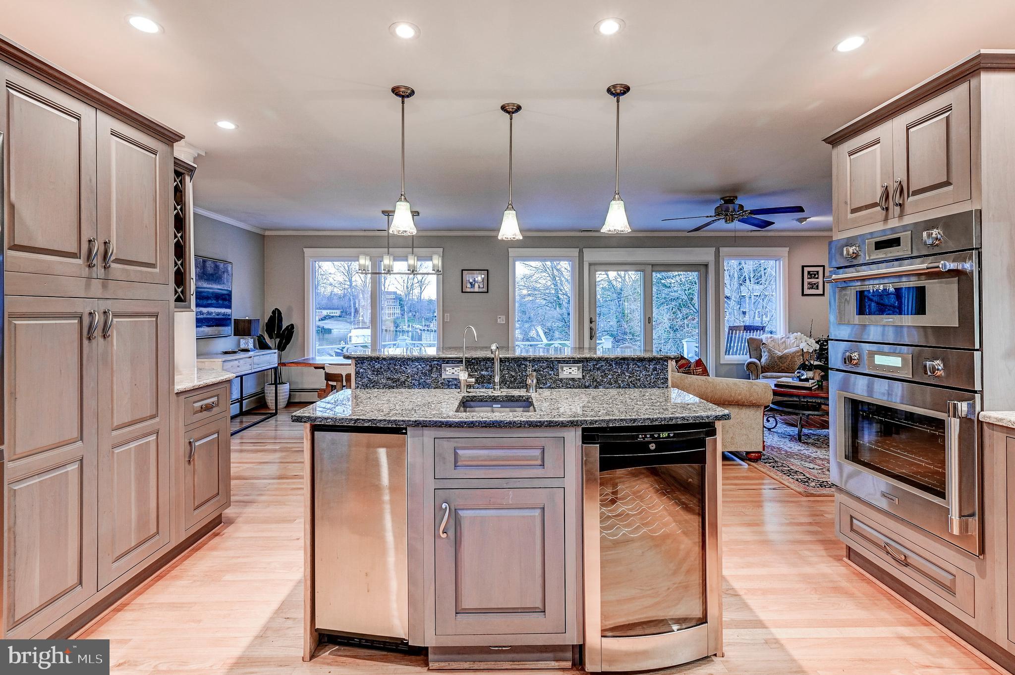 1874 Burley Road Annapolis, MD 21409 - Photo 24 of 85 Kitchen overlooking the water views.