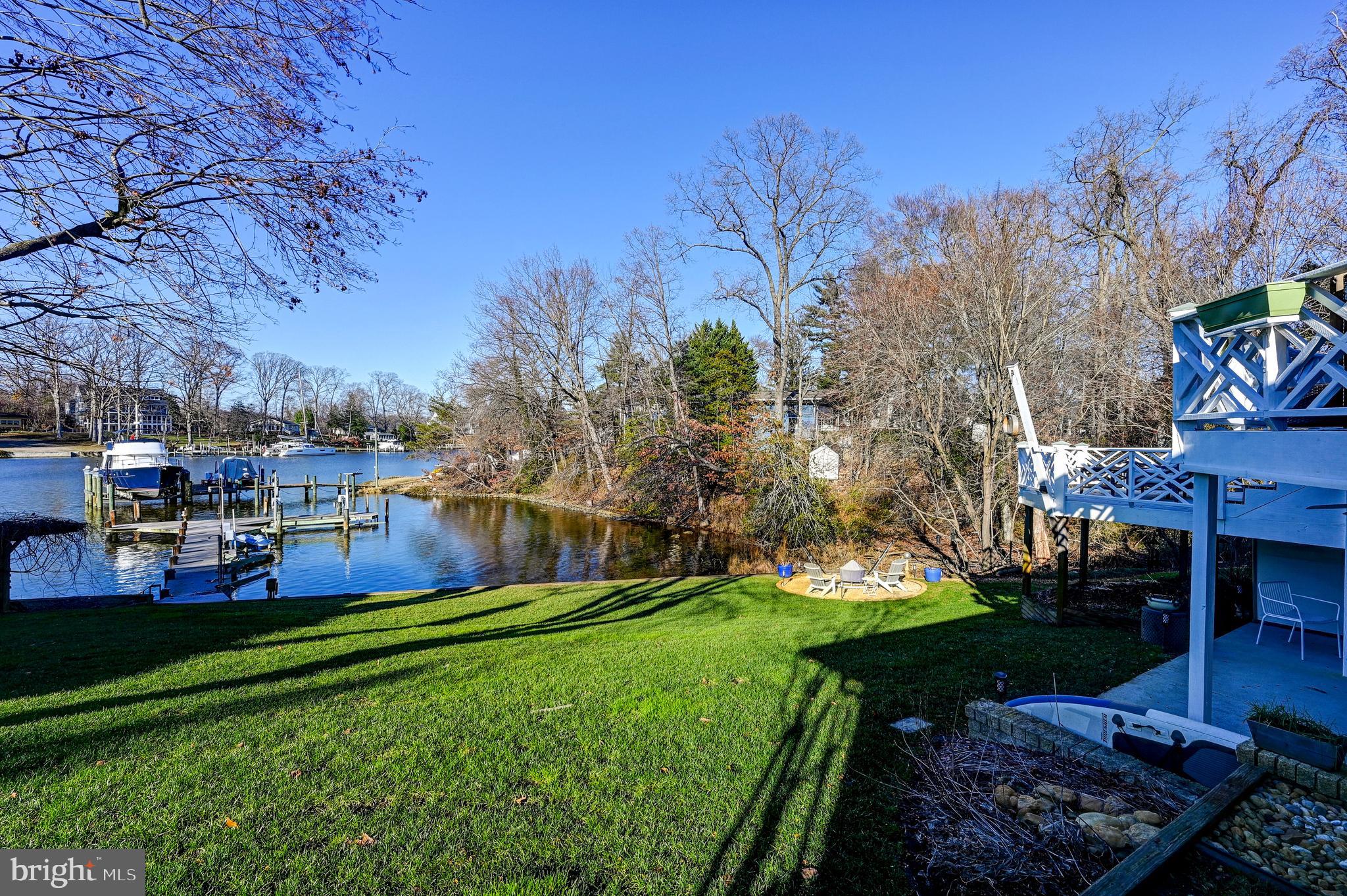 1874 Burley Road Annapolis, MD 21409 - Photo 49 of 85 Side yard view of water side yard