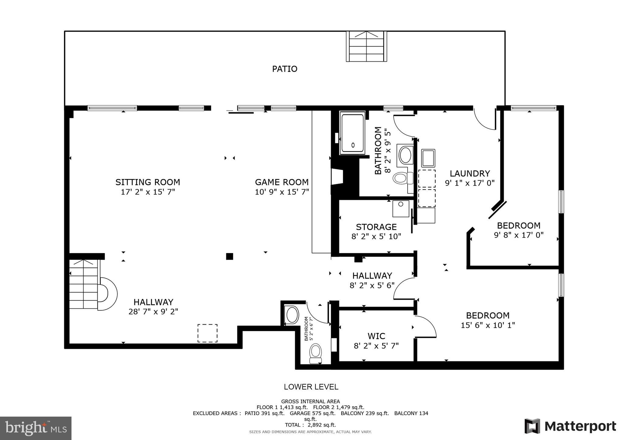1874 Burley Road Annapolis, MD 21409 - Photo 84 of 85 Lower level floor plan.