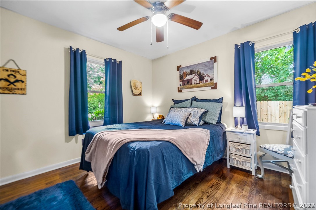 1103 Vass Road Spring Lake, NC 28390 - Photo 24 of 37 a bedroom with a bed and a window