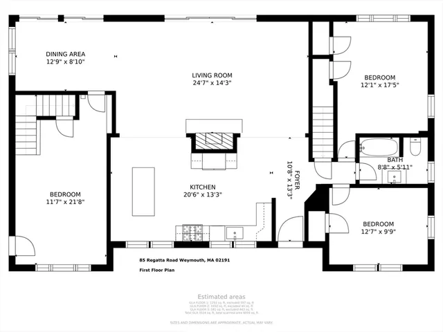 $7,500 | 85 Regatta Road, Weymouth, MA 02191