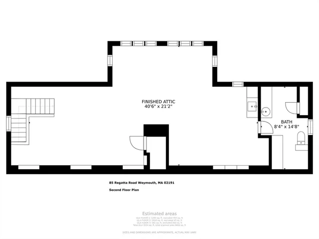 $7,500 | 85 Regatta Road, Weymouth, MA 02191