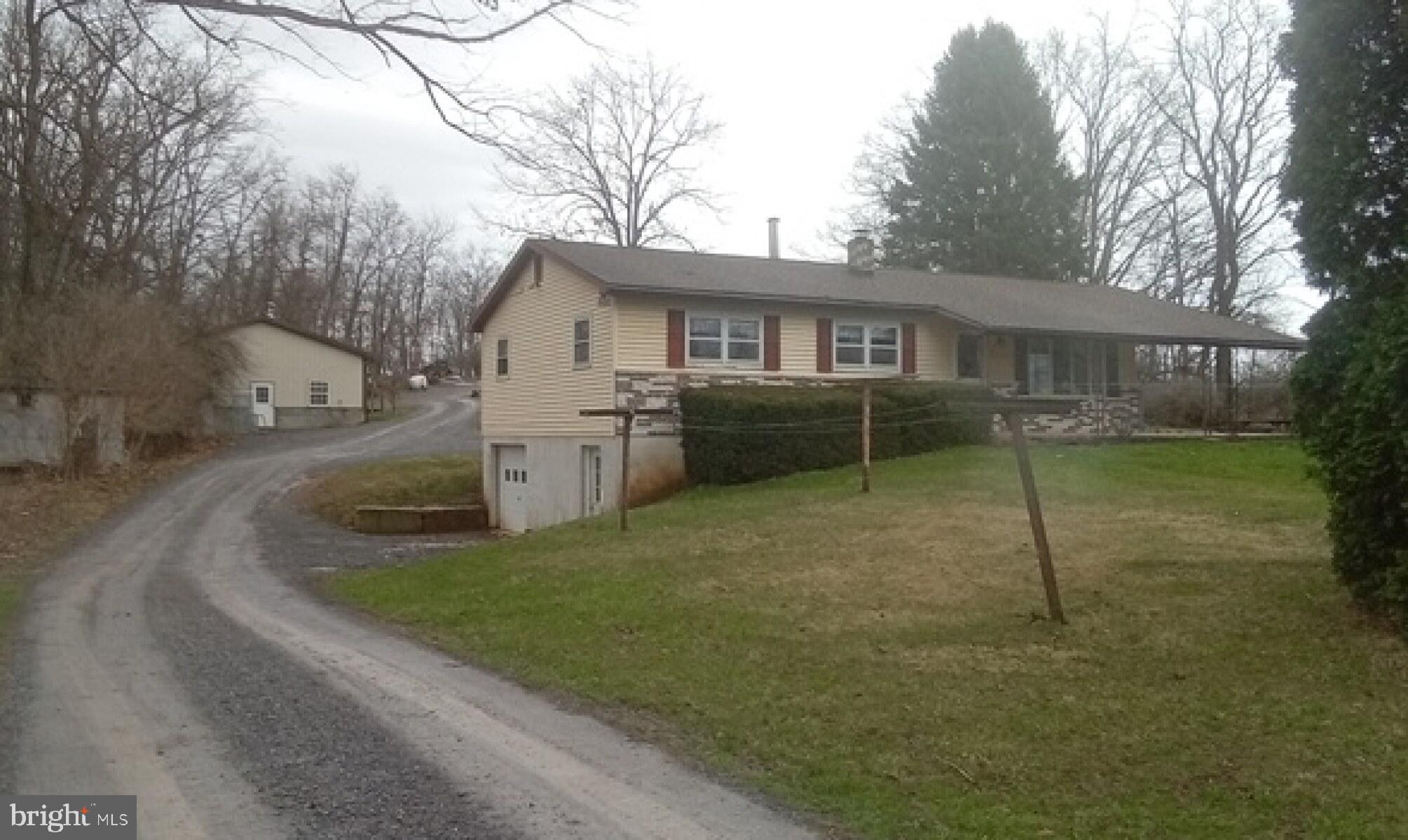 a house that has a backyard