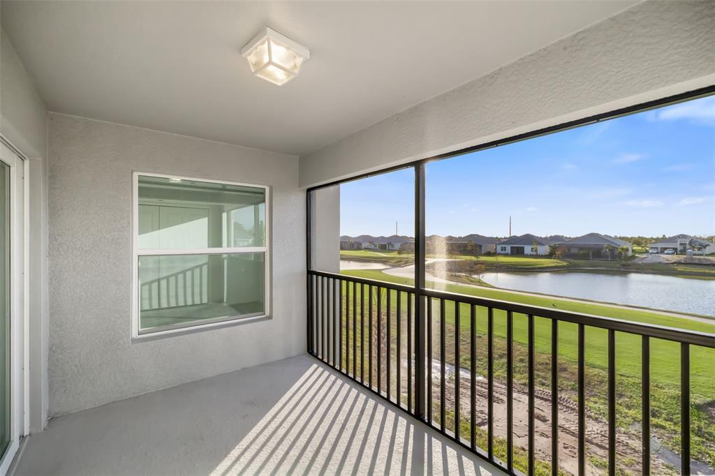 19015 Scallop Loop, Unit 204 Lakewood Ranch, FL 34211 - Photo 22 of 56 a view of a balcony with lake view