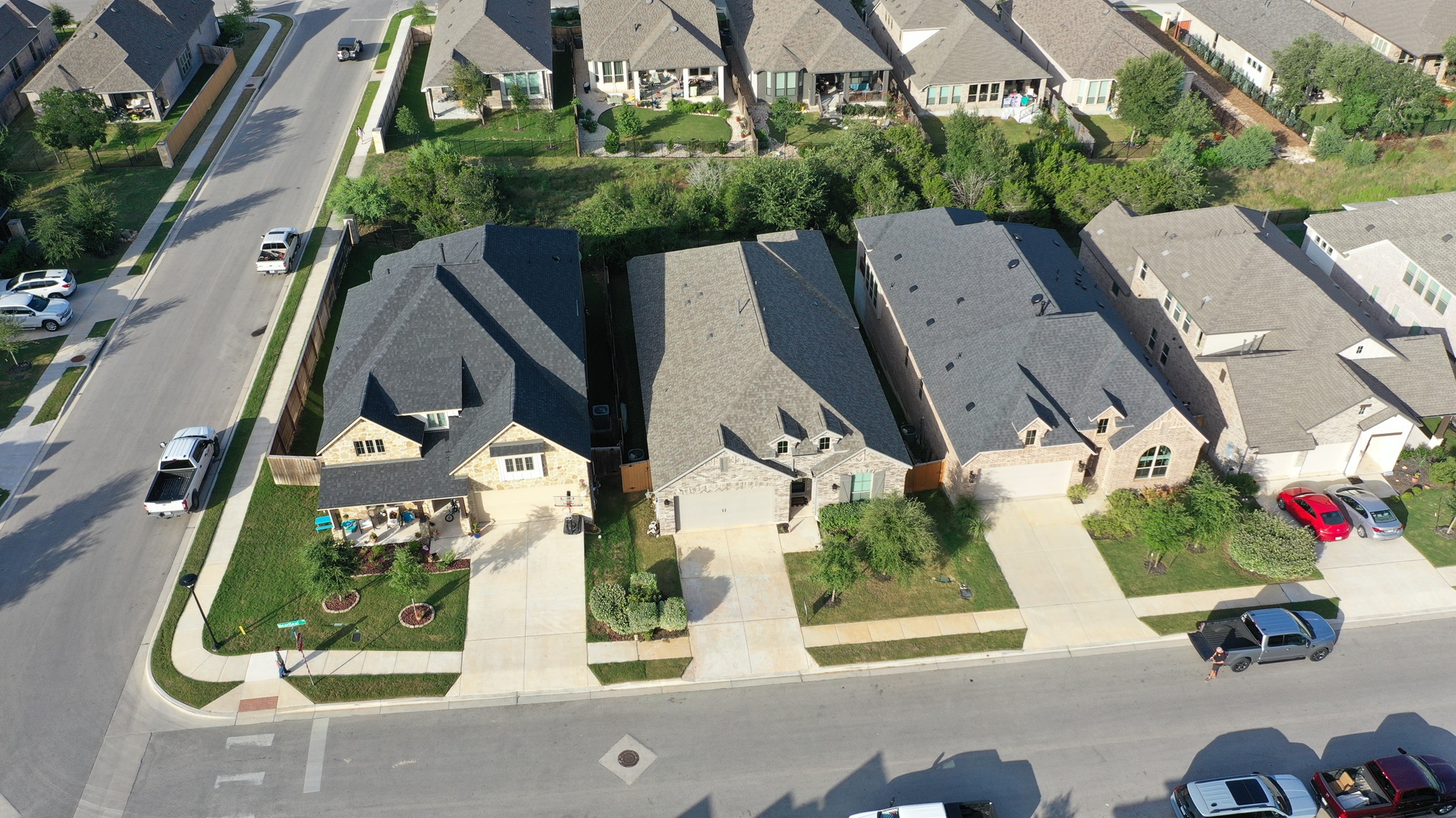 244 Heartleaf Road San Marcos, TX 78666 - Photo 18 of 26 an aerial view of a house