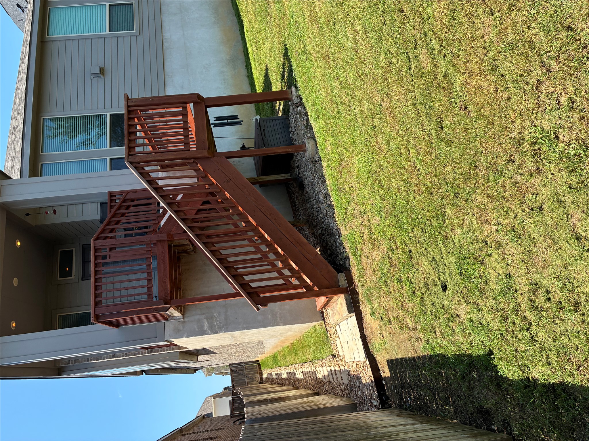 244 Heartleaf Road San Marcos, TX 78666 - Photo 21 of 26 a view of balcony with wooden floor and fence