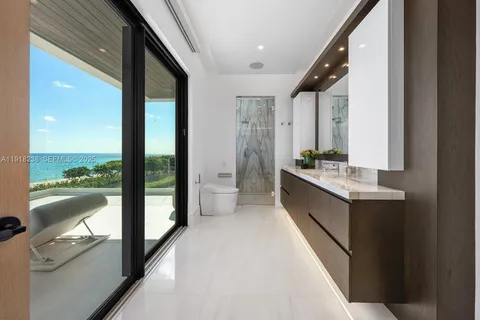 a view of a yard and entertaining space