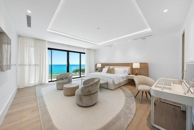 a bathroom with a double vanity sink and mirror