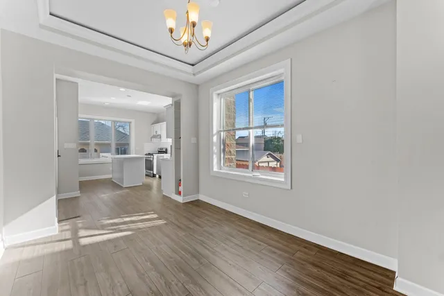 a view of livingroom with workspace