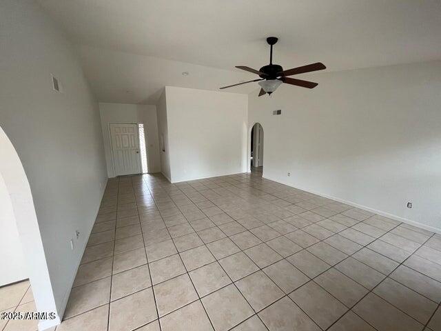 2304 West Temple Street Chandler, AZ 85224 - Photo 5 of 8 a view of an empty room and chandelier fan