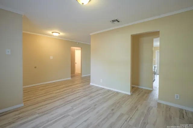 wooden floor in an empty room