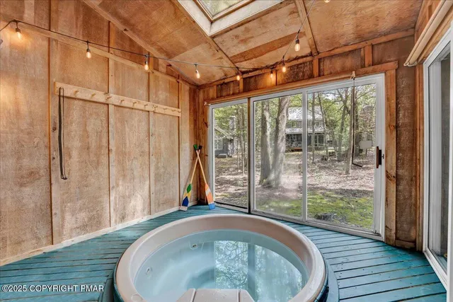 a very nice looking room with a large window