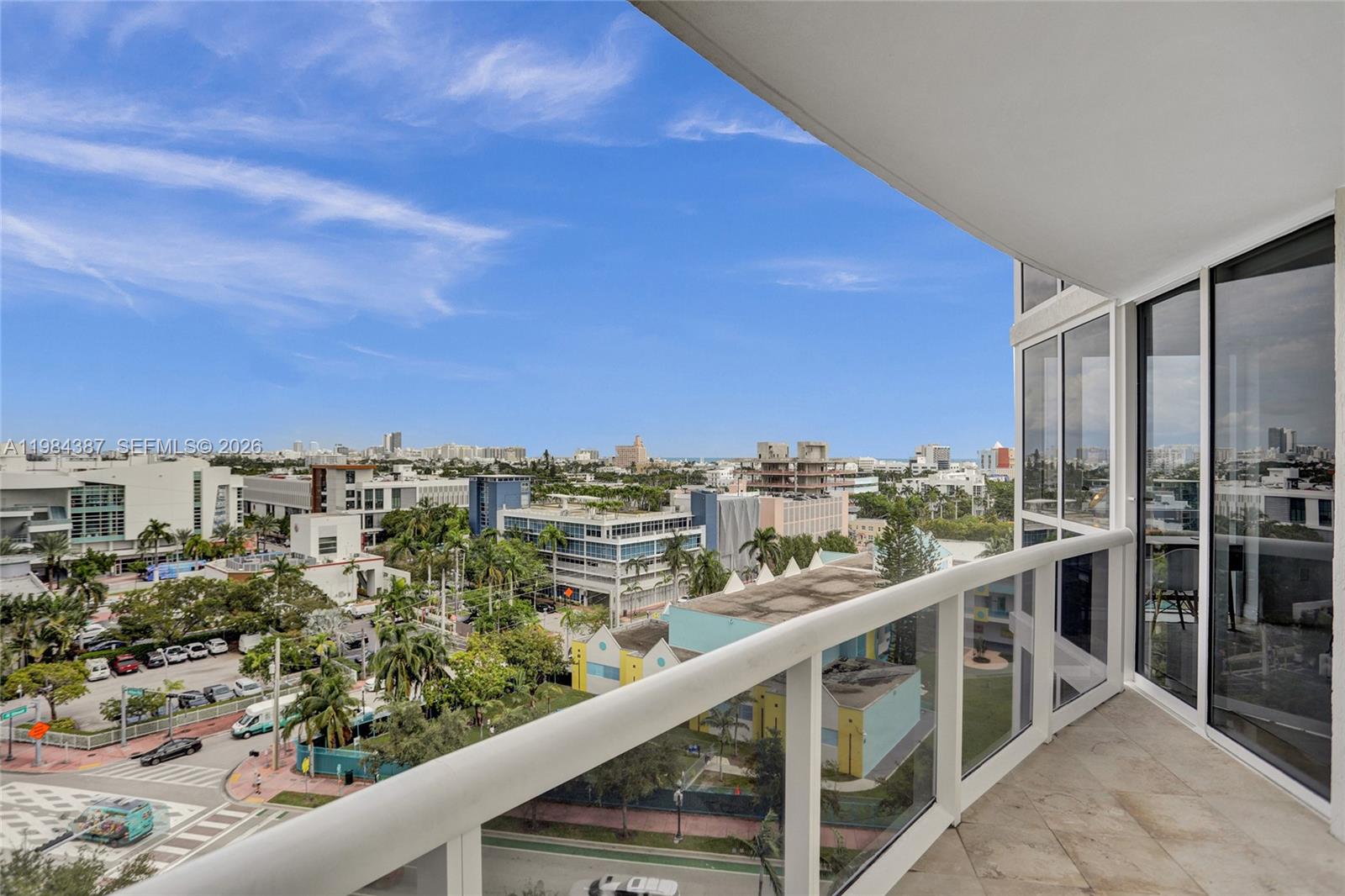 400 Alton Road, Unit 911 Miami Beach, FL 33139 - Photo 38 of 47 a view of city from balcony