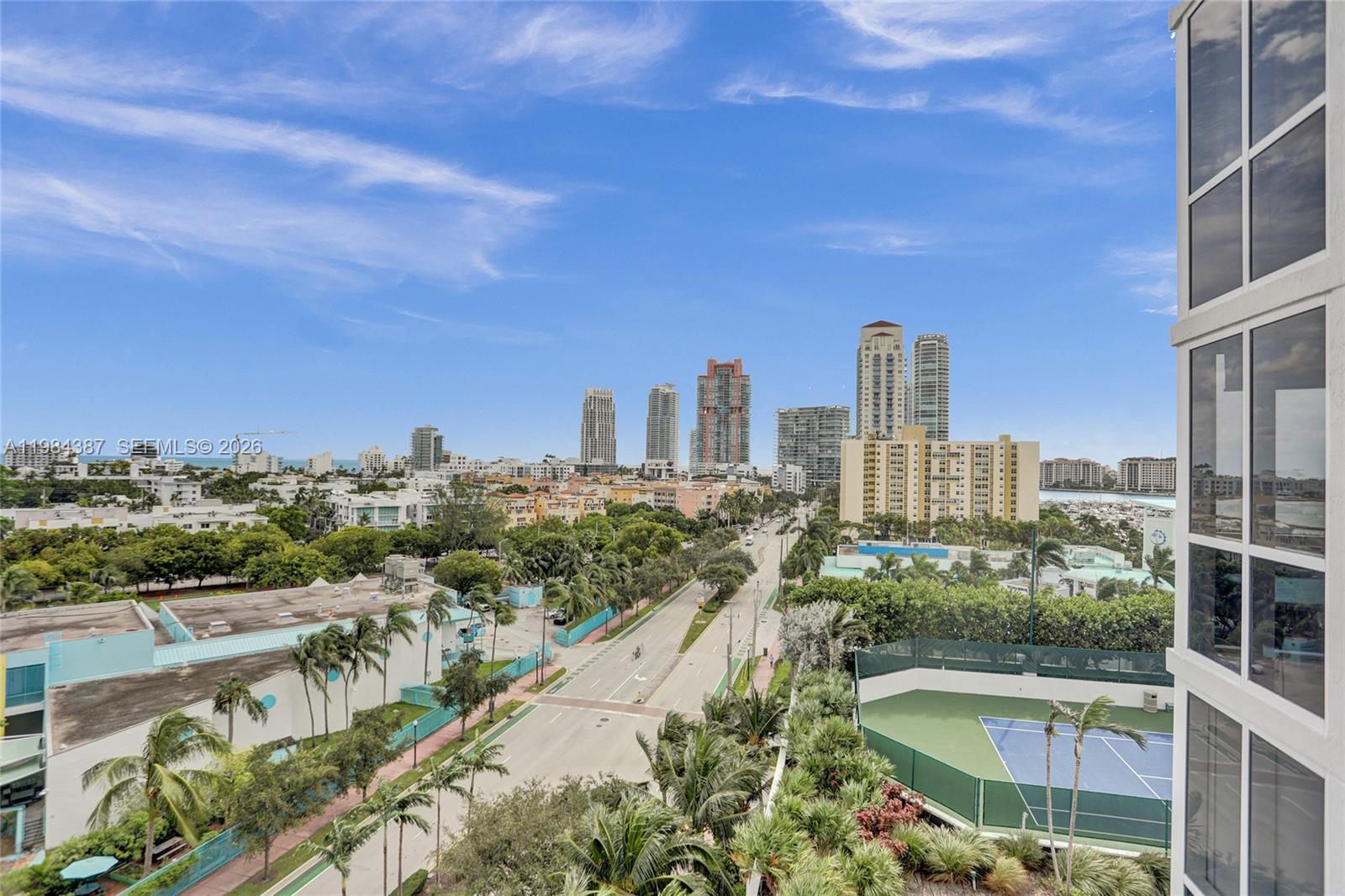 400 Alton Road, Unit 911 Miami Beach, FL 33139 - Photo 43 of 47 a view of a city with tall buildings
