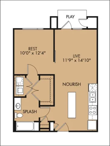 $1,515 | 810 West St Johns Avenue, Unit 1203, Austin, TX 78752