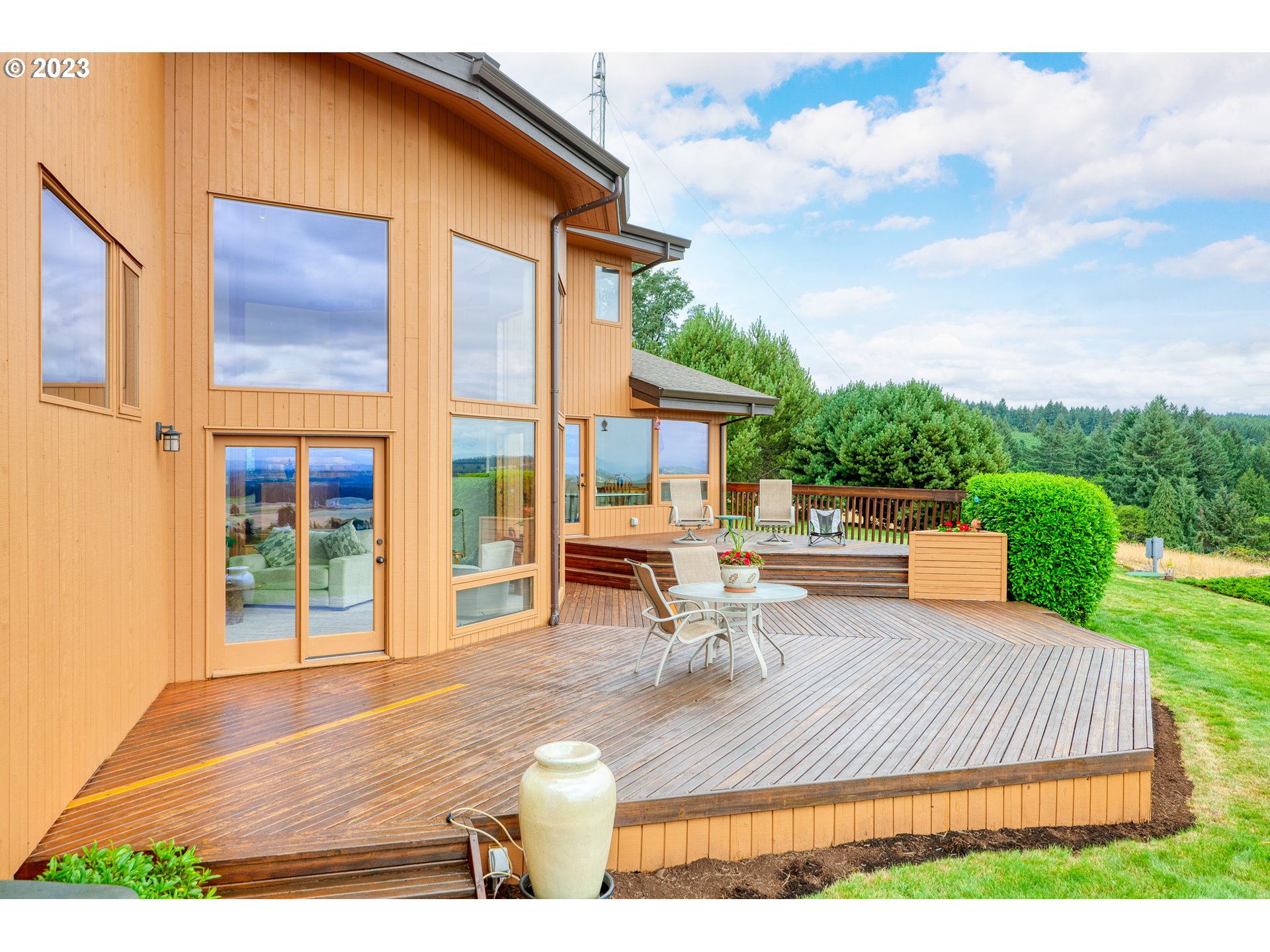 30875 Southwest Laurelview Road Hillsboro, OR 97123 - Photo 30 of 36 a view of house with backyard porch and furniture