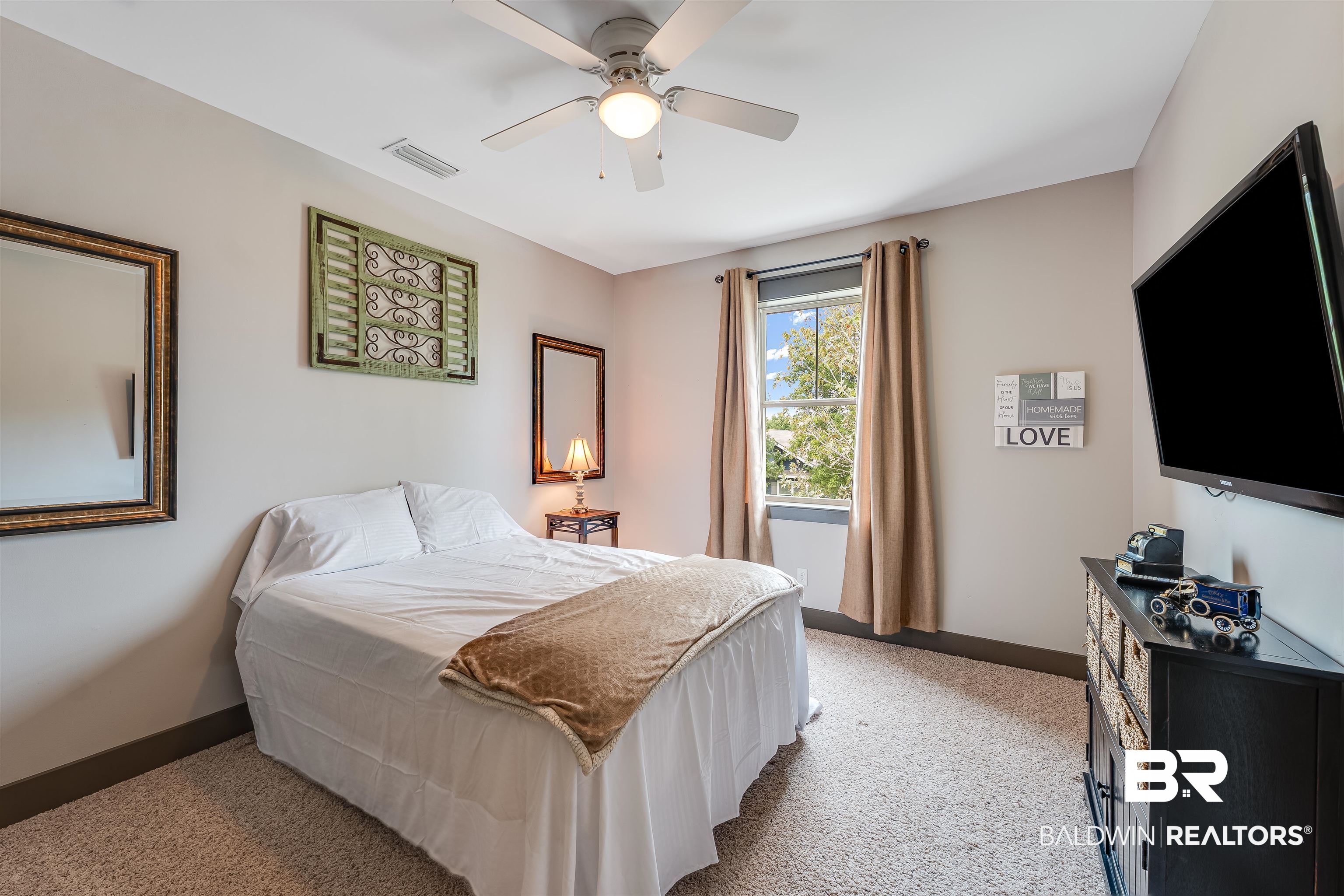 1119 Pink Poppy Lane Foley, AL 36535 - Photo 29 of 38 2nd floor carpeted bedroom with a ceiling fan and baseboards