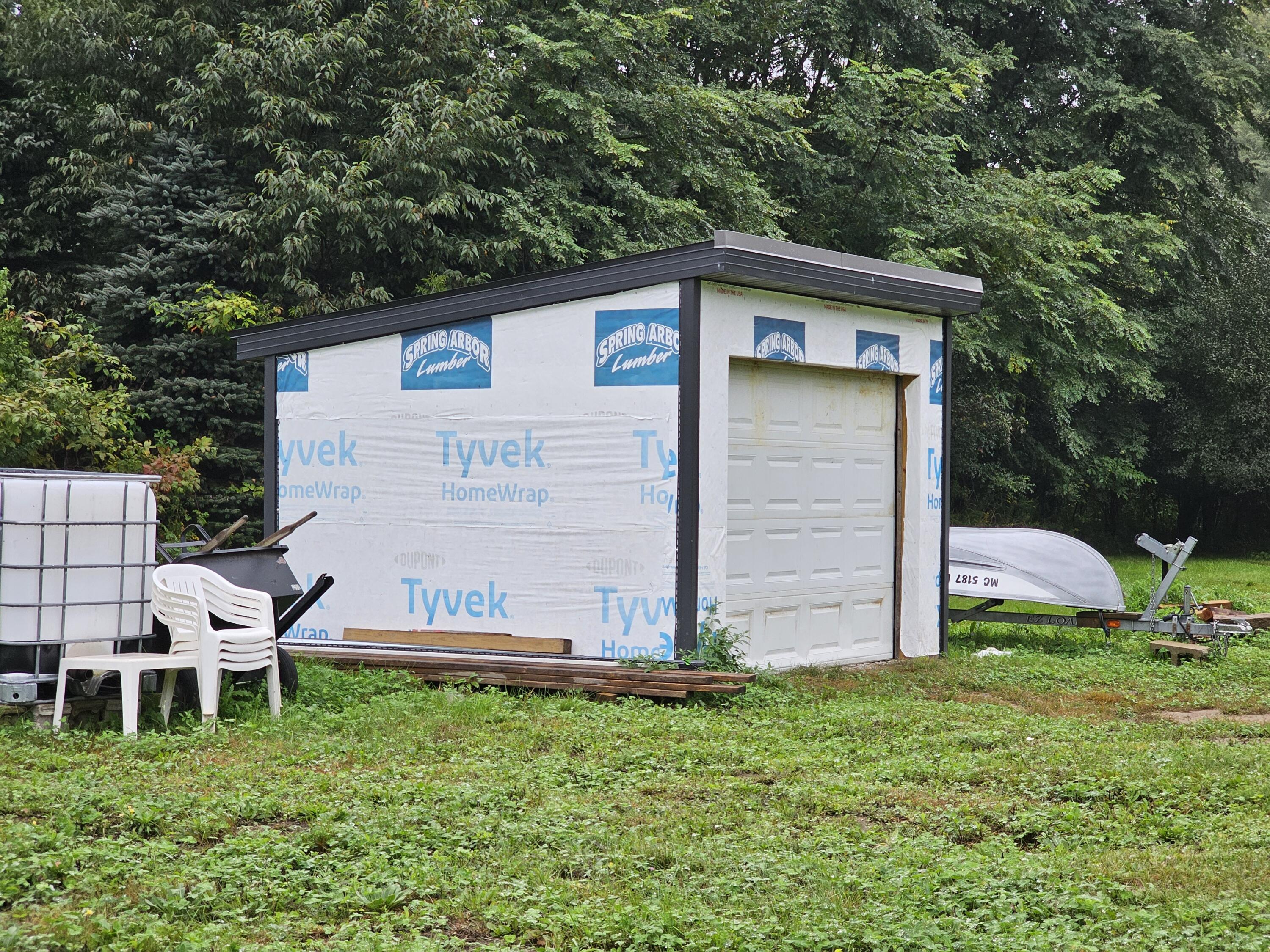 0 Vrooman Road Jackson, MI 49201 - Photo 22 of 27 Shed ready to side