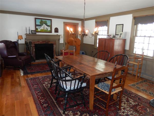 317 Worcester Road Princeton, MA 01541 - Photo 13 of 23 a view of a dining room with furniture window and wooden floor