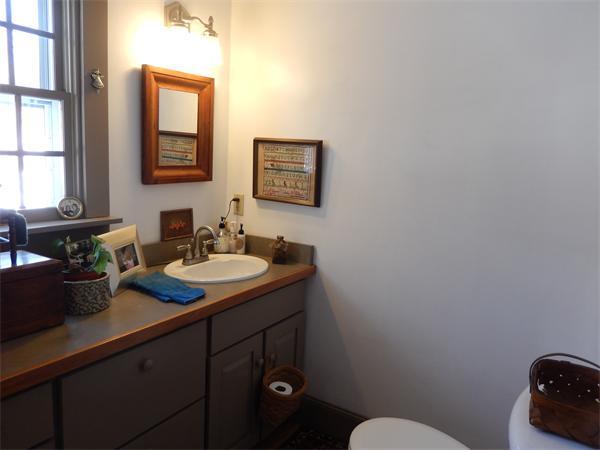 317 Worcester Road Princeton, MA 01541 - Photo 14 of 23 a bathroom with a sink and a mirror
