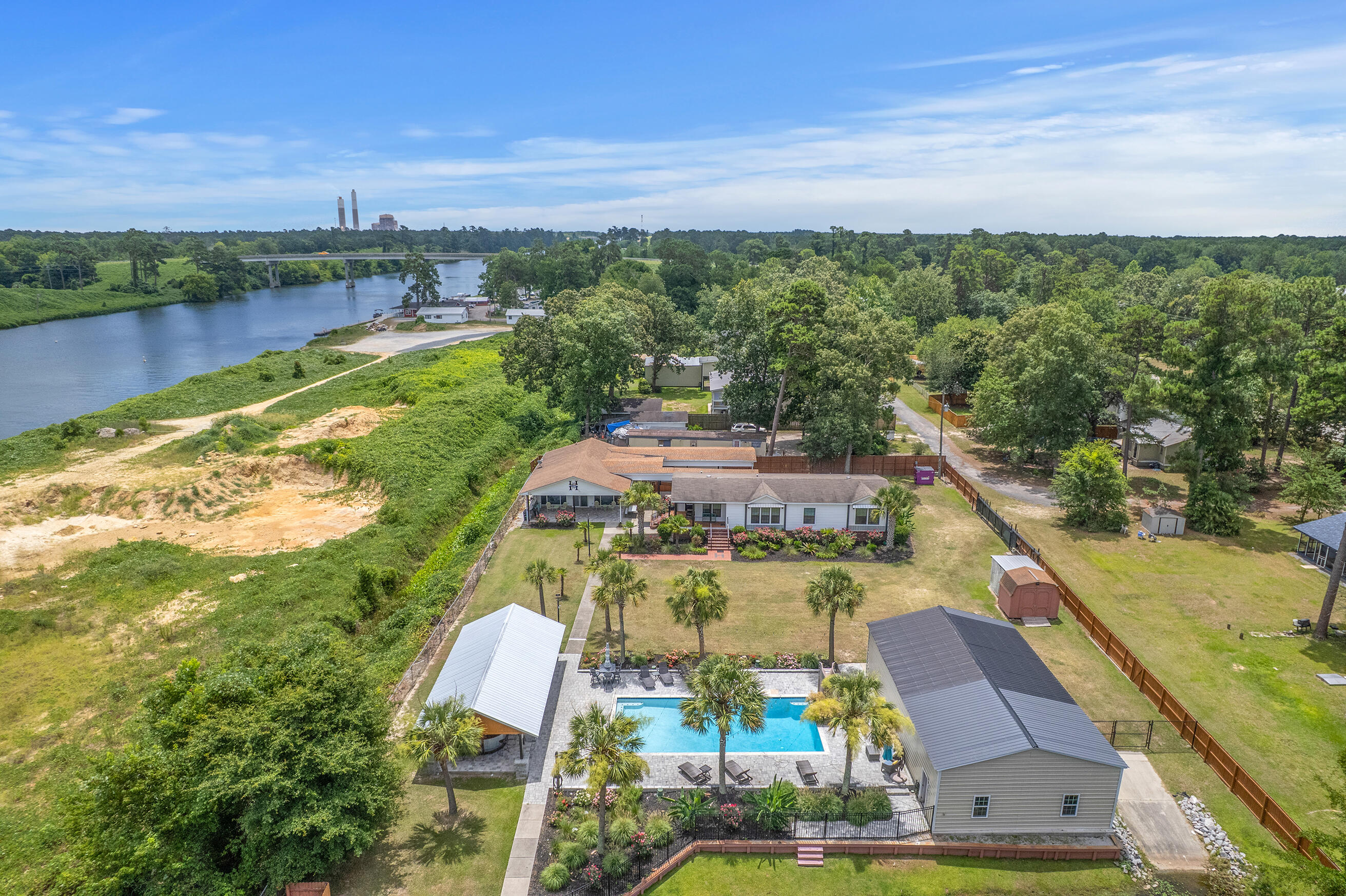 126 Fire Lane Cross, SC 29436 - Photo 81 of 90 126 Fire Lane - Aerial