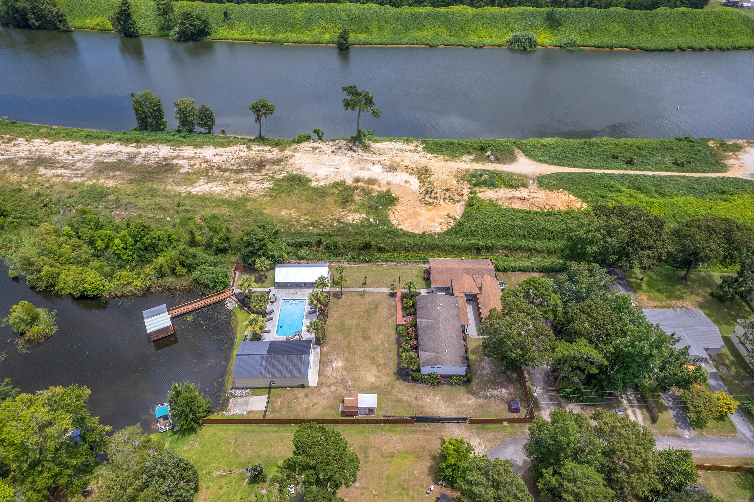 126 Fire Lane Cross, SC 29436 - Photo 88 of 90 126 Fire Lane - Aerial