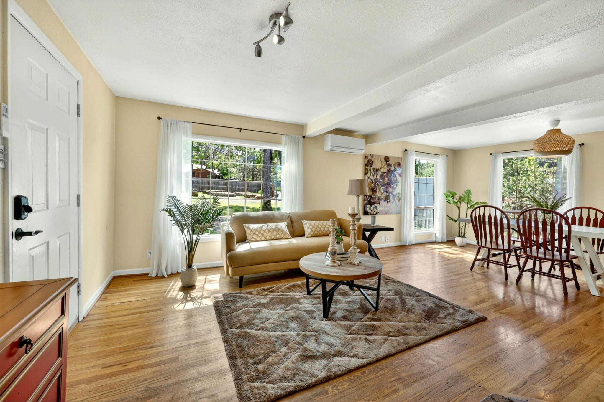 51 Sterling Creek Road Jacksonville, OR 97530 - Photo 54 of 54 a living room with furniture and a wooden floor